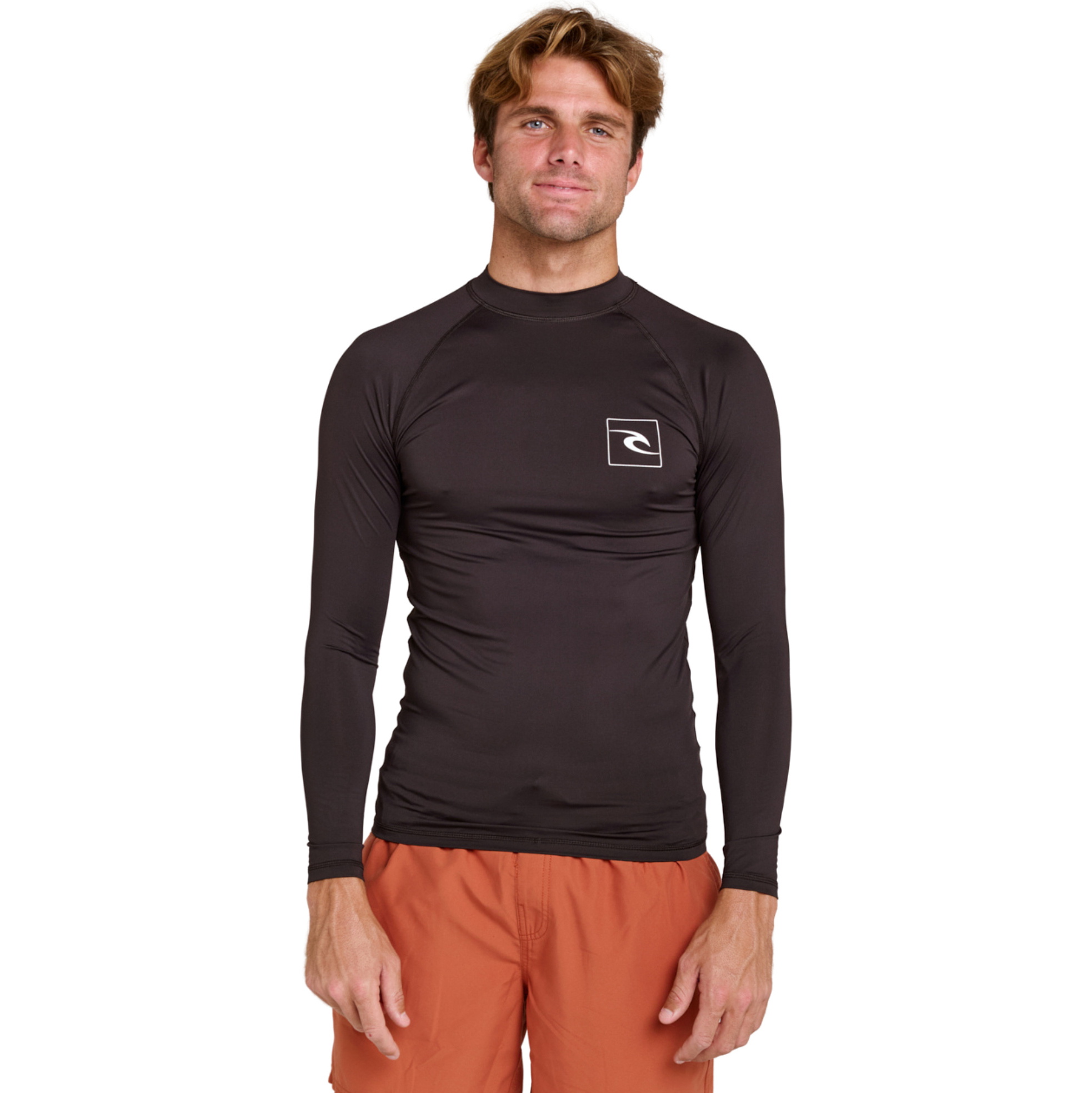 2026 Rip Curl M&auml;nner Streamline UPF Langarm-Lycra-Weste 171MRV - Black